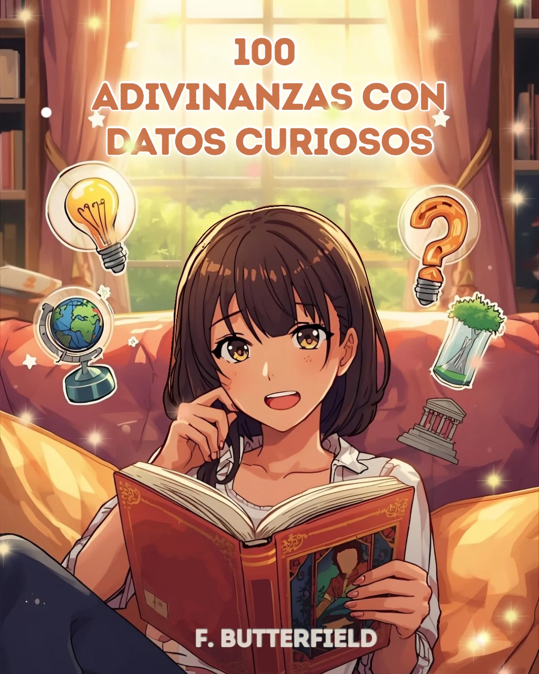 Portada del libro 100 Adivinanzas con Datos Curiosos